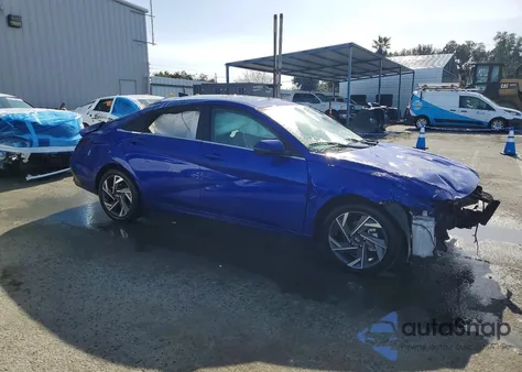 2024 Hyundai Elantra Limited from USA, damaged, VIN KMHLP4DGXRU833118